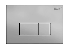 Кнопка смыва D&K Rhein DB1499002 хром матовый