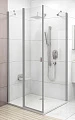 Душевой уголок Ravak CRV2-90+CPS-90 Transparent, профиль сатин - превью 1