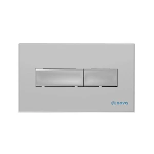 Кнопка смыва Nova NV7321 серая