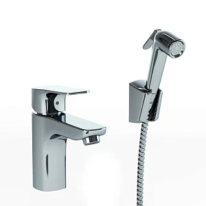 Смеситель Paini Viva Style P4CR205/574 для раковины с гигиеническим душем