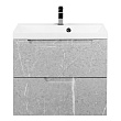 Тумба с раковиной BelBagno Vittoria 70 подвесная, 2 ящика, Toros Bianco