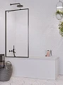 Шторка на ванну Radaway Idea Black PNJ II Frame 60 - превью 2
