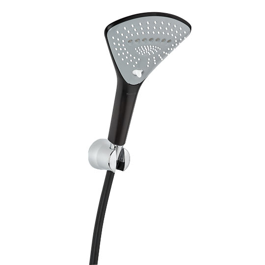 Душевой гарнитур Kludi FIZZ 6775087-00, черный матовый/хром