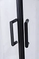 Душевой уголок Niagara Nova NG-6813-08 BLACK 90х90х195 профиль черный, стекло прозрачное - превью 1