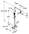 Душевая стойка Kludi Fizz 6709505-00 - превью 2