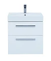 Тумба для комплекта Aquanet Nova 60 белый (2 ящика) - превью 1