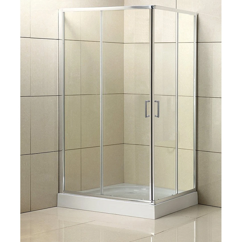 Душевой уголок BelBagno UNO-195-AH-2-120/100-C-Cr профиль хром, стекло прозрачное