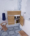 Мебель для ванной 1MarKa Mira 60 дуб сонома - превью 2