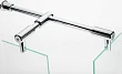 Душевой уголок Vegas Glass AFP-Fis Lux 120*100 08 10 R профиль глянцевый хром, стекло сатин - превью 2