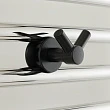 Крючок Сунержа Виктория 31-2010-0002 для полотенцесушителя, черный матовый - превью 1