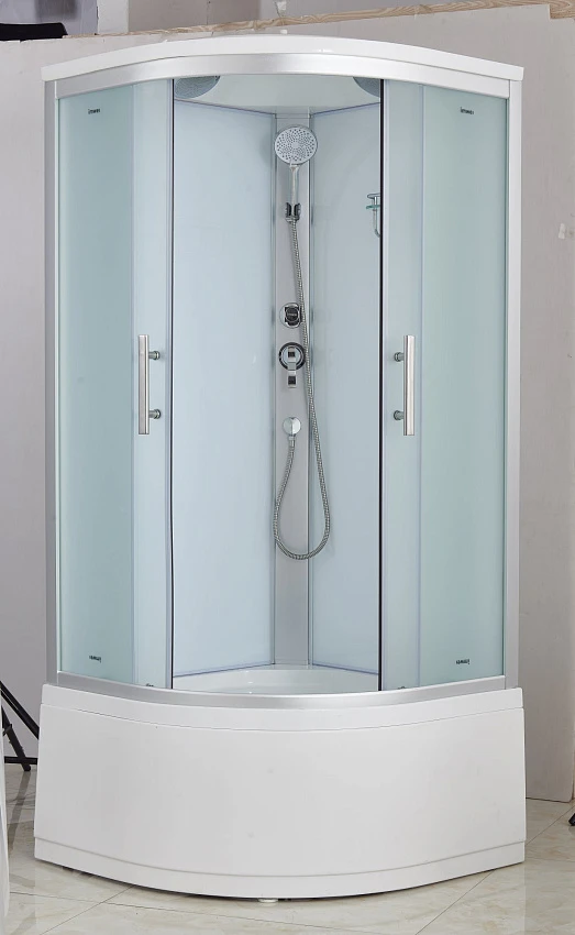 Душевая кабина Imwei XDM-90FH 90х90 профиль хром, стекло прозрачное