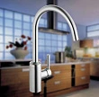 Смеситель Kludi Steel 38850F660 для кухонной мойки - превью 1