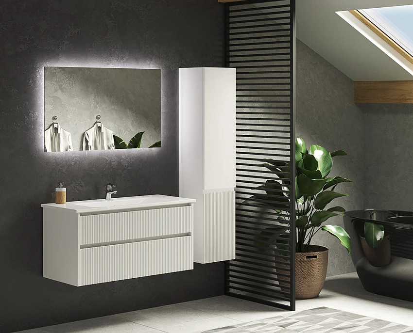 Мебель для ванной Sanvit Рольф W 120 подвесная белая