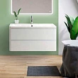 Мебель для ванной BelBagno Albano 80 подвесная, bianco lucido - превью 1