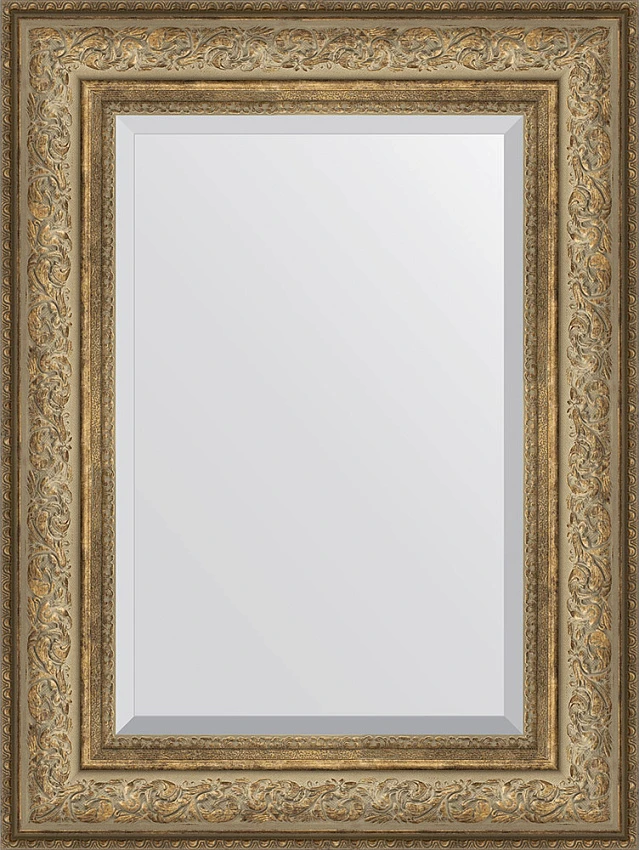 Зеркало Evoform Exclusive BY 3399 60x80 см виньетка античная бронза