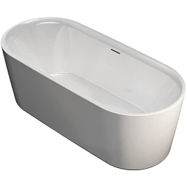 Акриловая ванна Riho Modesty B090002105 170х76 белая матовая Sparkle System
