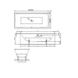 Стальная ванна Bette Loft 3172-000 PLUS 180х80 - превью 1