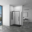 Душевой уголок RGW Stilvoll SV-42B 140х90 профиль черный - превью 2