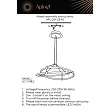 Подвесной светодиодный светильник Aployt Diana APL.034.03.40 - превью 1
