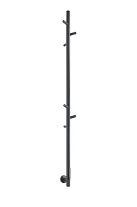 Электрический полотенцесушитель Vincea VTD-1DGE 15х140 см, графит, с таймером