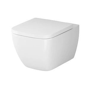 Унитаз подвесной Am.Pm Gem C901701SC безободковый, с микролифтом