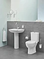 Унитаз-компакт Grohe Bau Ceramic 39429000 вертикальный выпуск - превью 1