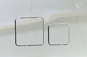 Кнопка смыва CeramaLux KC-015 хром