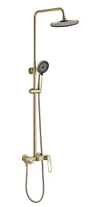 Душевая стойка Savol S-009045C со смесителем, бронза