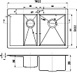 Мойка кухонная Zorg Inox R 5178-2-R - превью 1