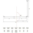 Душевой уголок Veconi Rovigo RV-034B 100x80x195 см, профиль черный, стекло прозрачное - превью 2