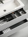 Тумба для комплекта Sancos Snob T 120 SNT120W 2 ящика, Bianco - превью 2