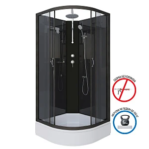 Душевая кабина Niagara Classic NG-6501-14BKT 90x90x240