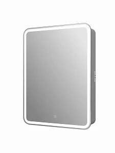 Зеркало-шкаф Taliente CBled 55х80 L с LED-подсветкой, белый