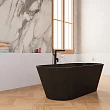 Акриловая ванна Frank F6103 Black/Black 170х75 см, черная - превью 1