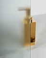 Шторка на ванну BelBagno Uno V-1 85x150 профиль хром, стекло punto - превью 2