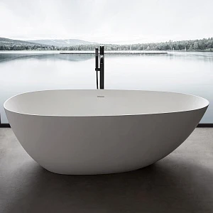 Акриловая ванна Frank F6122 White 170х80 отдельностоящая