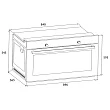 Духовой шкаф Korting Crystal OKB 7129 SGW электрический встраиваемый - превью 2