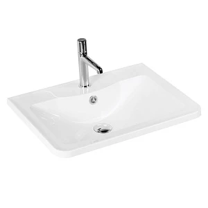 Мебельная раковина BelBagno BB700/455-LV-MR-ALR белая