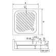 Поддон для душа RGW Acrylic B/CL-S 80х80 - превью 2