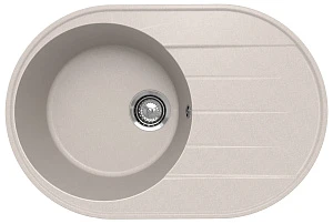 Мойка кухонная Ulgran Quartz Nora 750-10 75х50 см, песок