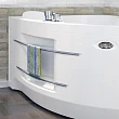 Акриловая ванна Radomir Vannesa Ирма 2 L с гидромассажем и экраном, форсунки белые - превью 2