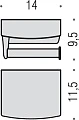 Держатель туалетной бумаги Colombo Design Land B2891.000 - превью 2