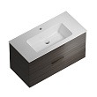 Тумба с раковиной Kerama Marazzi Piano Forte 95 подвесная, дымчатый вяз