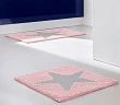 Коврик Ridder Star 712807 55х50 розовый - превью 1