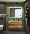 Мебель для ванной BelBagno Marino-Cer-N 100 подвесная, 2 ящика, Rovere Rustico