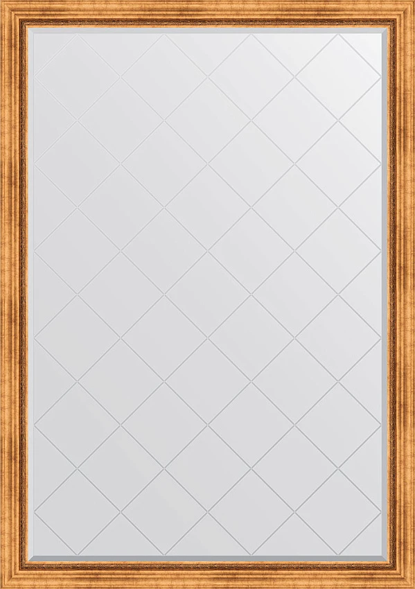 Зеркало Evoform Exclusive-G BY 4490 131x186 см римское золото