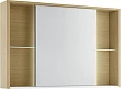 Зеркало-шкаф Edelform Unica 100 белый глянец, дуб гальяно - превью 1