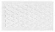 Коврик Kassatex Diamond White 51х79 - превью 1
