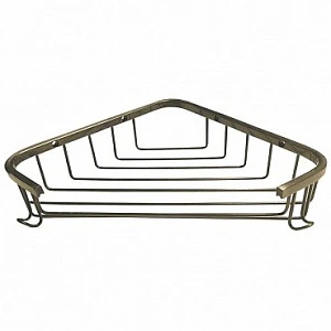 Полка Sapho Diamond 1318-10 угловая бронза