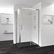 Душевой уголок RGW Passage PA-145 80x140х185 профиль хром, стекло прозрачное - превью 1